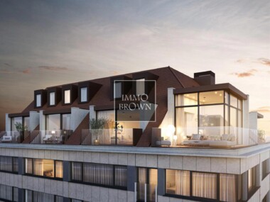 Penthouse en nouvelle construction, avec vue mer frontale