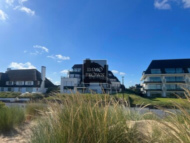 Appartement avec jardin dans une résidence le long de la digue piétonne