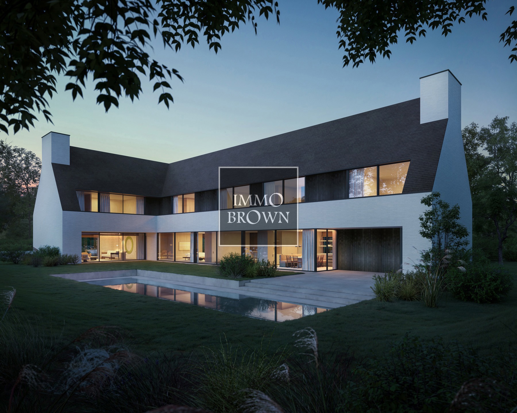 Nieuwbouw villa met zwembad te koop in Knokke Het Zoute