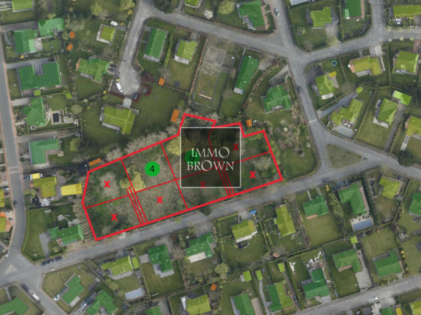 Villagrond van 956m² aan rand Knokke – Immo Brown