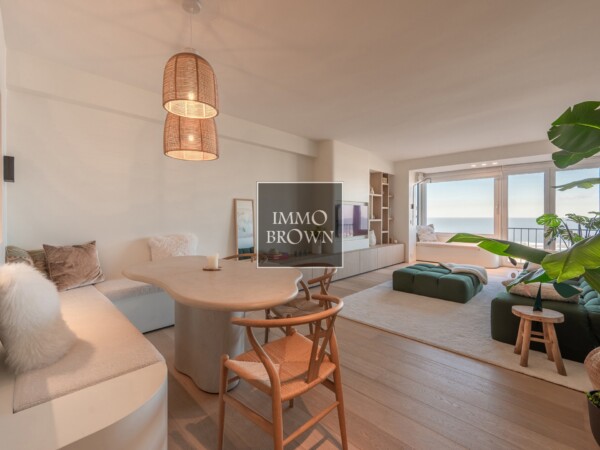 Appartement rénové de 3 chambres avec vue sur mer