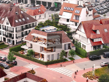 Shell condition penthouse with rooftop garden