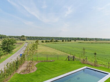 New-build villa open views
