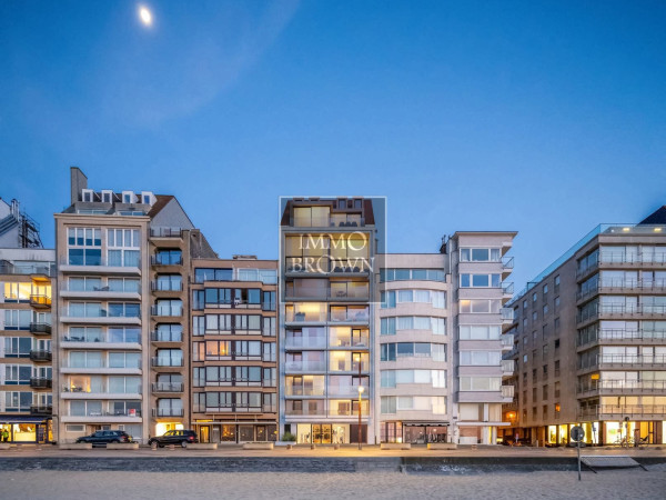 Zeldzaam Nieuwbouwproject op de Zeedijk van Het Zoute