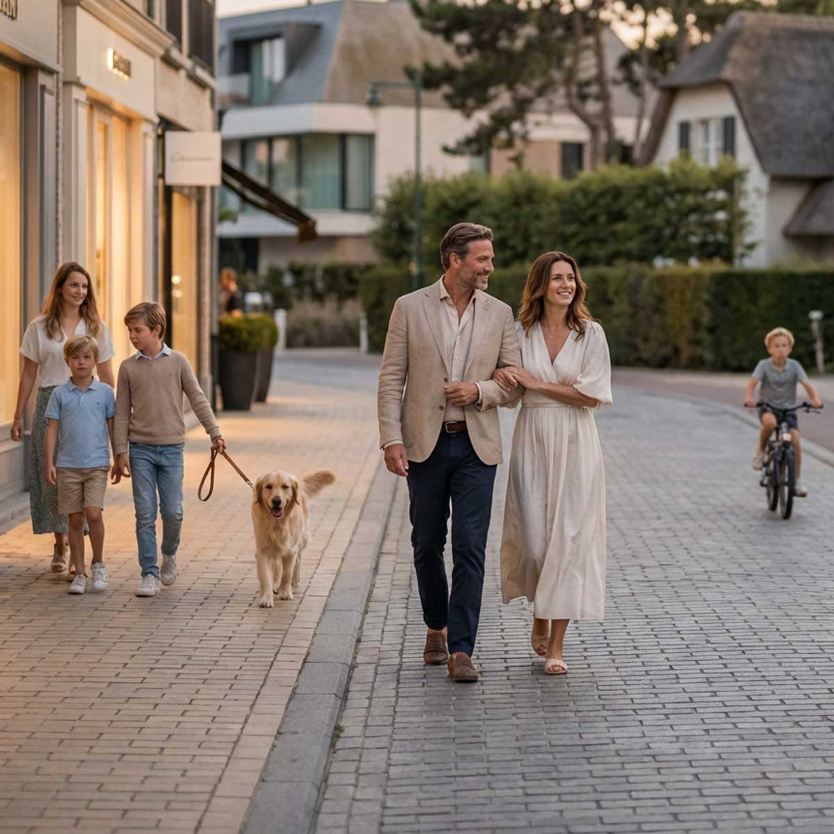 Knokke biedt een unieke luxueuze ontspannen lifestyle