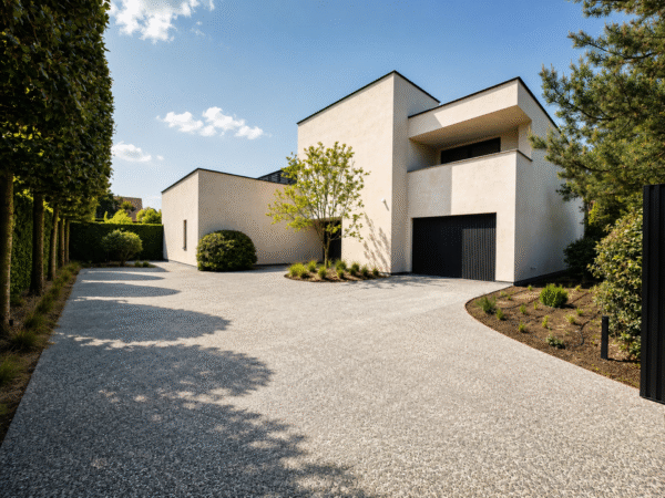 Outdoor pool and south-facing garden